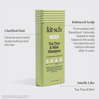 Kitsch Rice Water Shampoo and Conditioner Set for Hair Growth – Made in USA