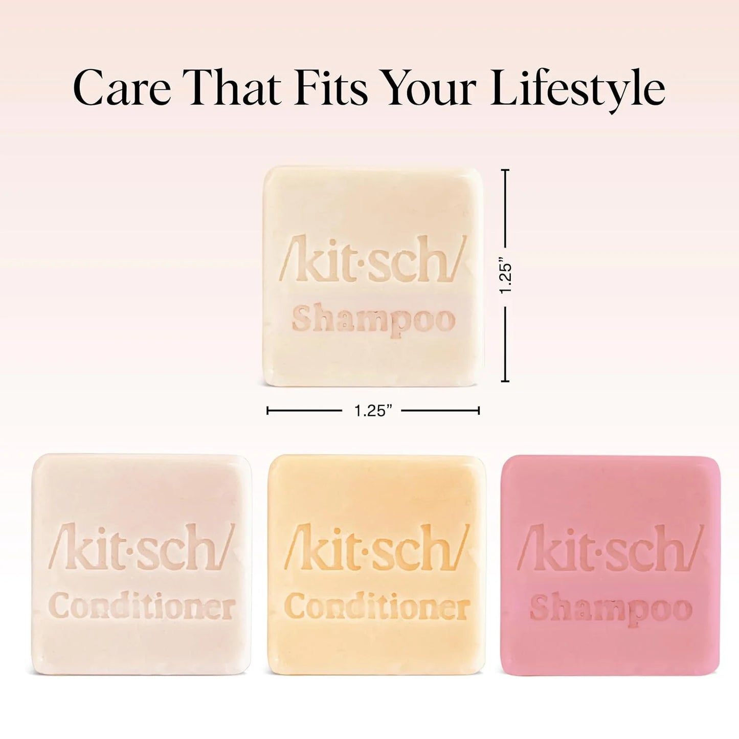 Kitsch Rosemary & Biotin Shampoo and Conditioner Set for Hair Growth