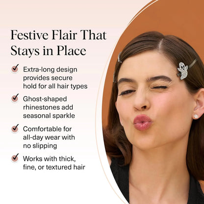 Kitsch Spiral Bobby Pins - Hair Accessories For Women - Brown, 3pcs