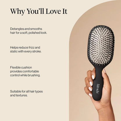 Kitsch Smooth & Polish Hair Brushes For Women and Men - Terracotta