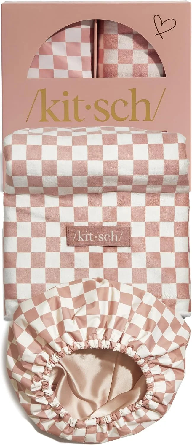 Kitsch XL Microfiber Hair Towel Wrap for Women