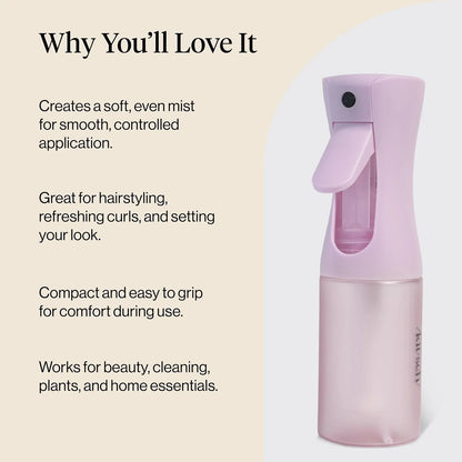 Kitsch Continuous Spray Bottle for Hair – Sheer Violet, 150ml