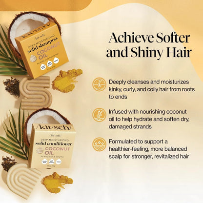 Kitsch Rosemary & Biotin Shampoo and Conditioner Set for Hair Growth