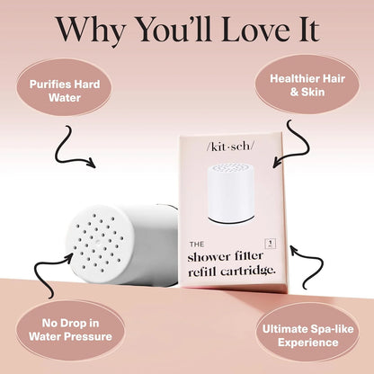 Kitsch Shower Filter Replacement Cartridge - 1 pc