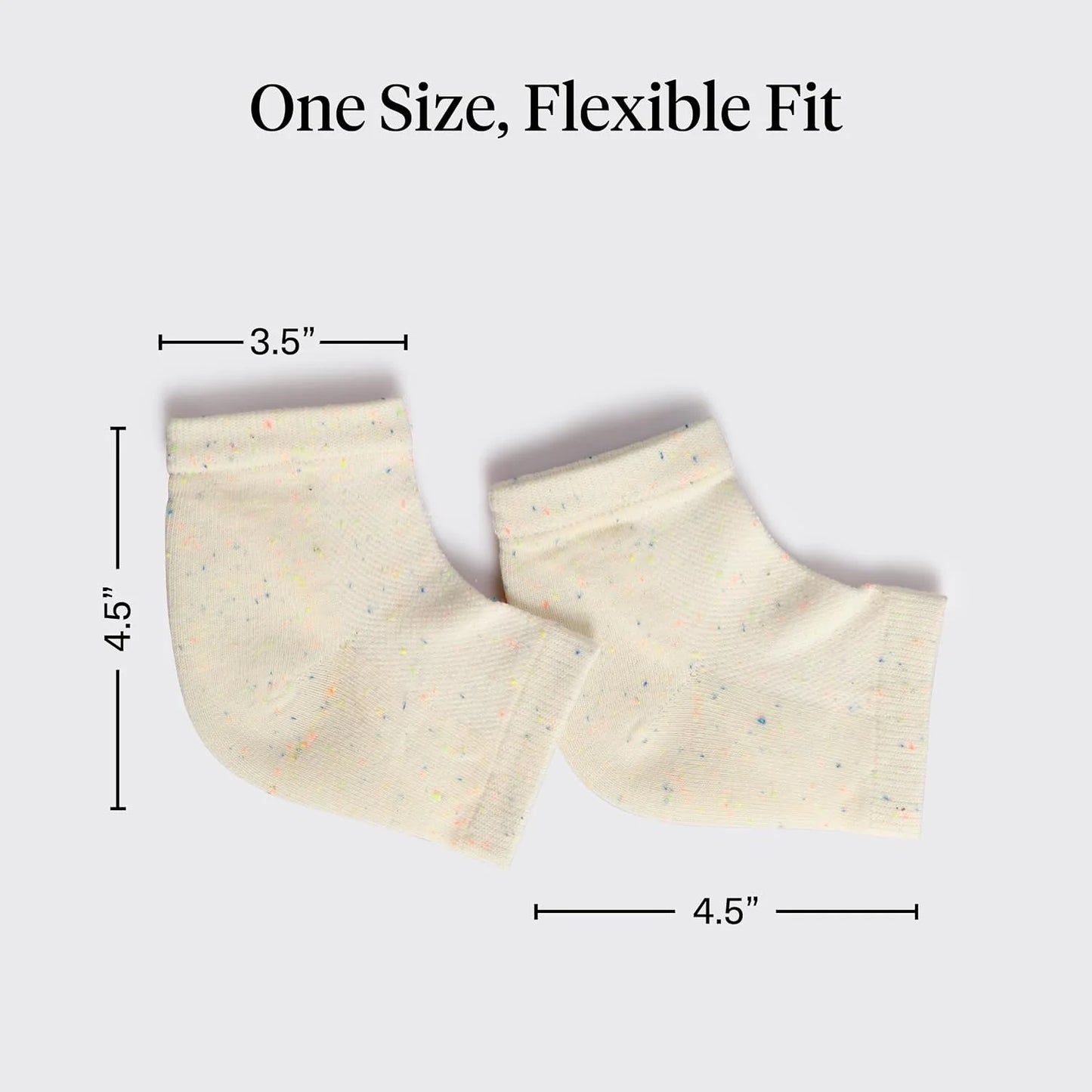 Kitsch Moisturizing Heel Socks for Cracked Heel Treatment - 1 Pair