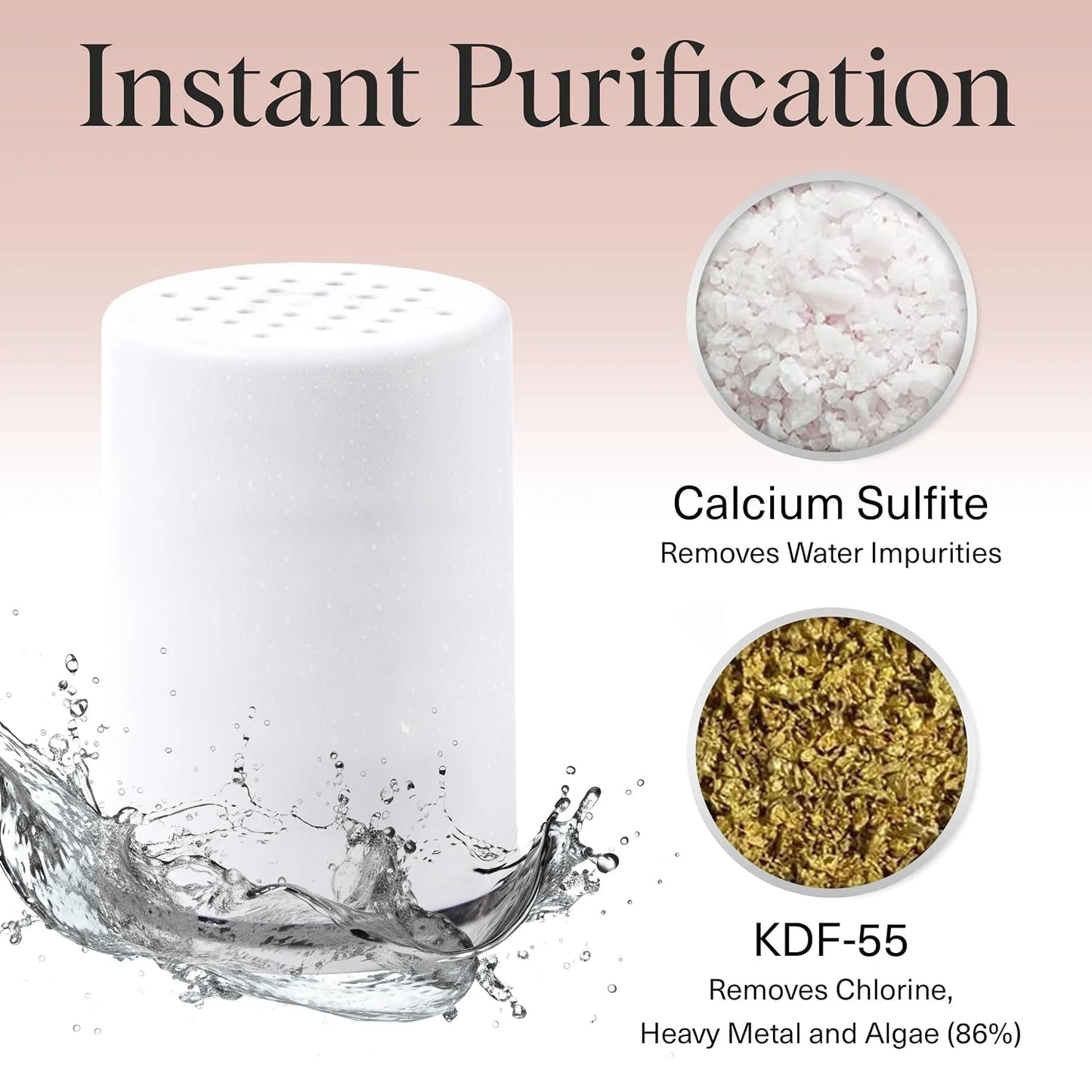 Kitsch Shower Filter Replacement Cartridge - 1 pc
