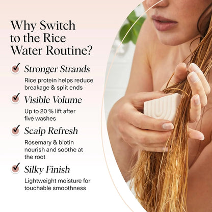 Kitsch Rosemary & Biotin Shampoo and Conditioner Set for Hair Growth
