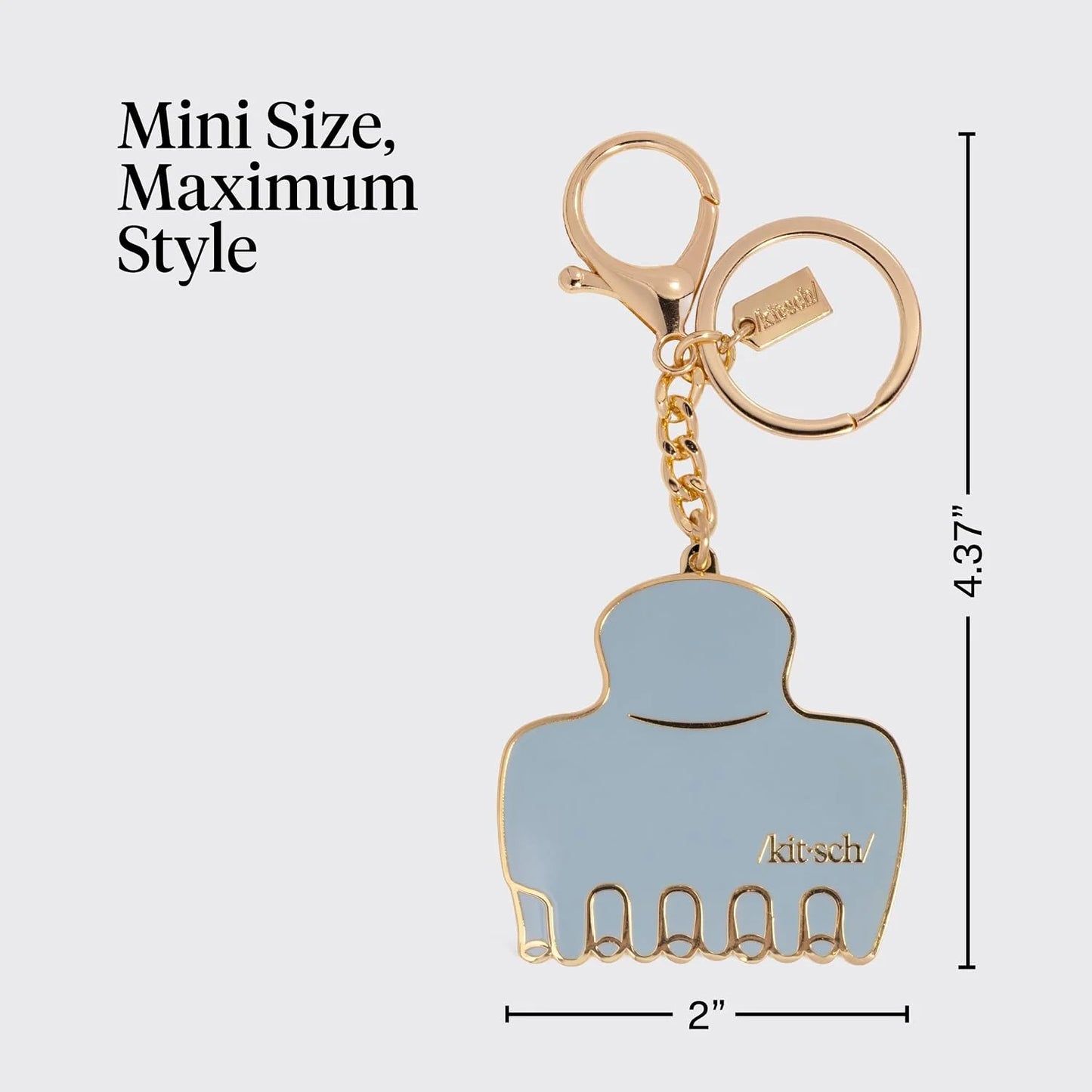 Kitsch Cute Keychain For Car Keys – Bag Charm for Handbags - Hair Perfume