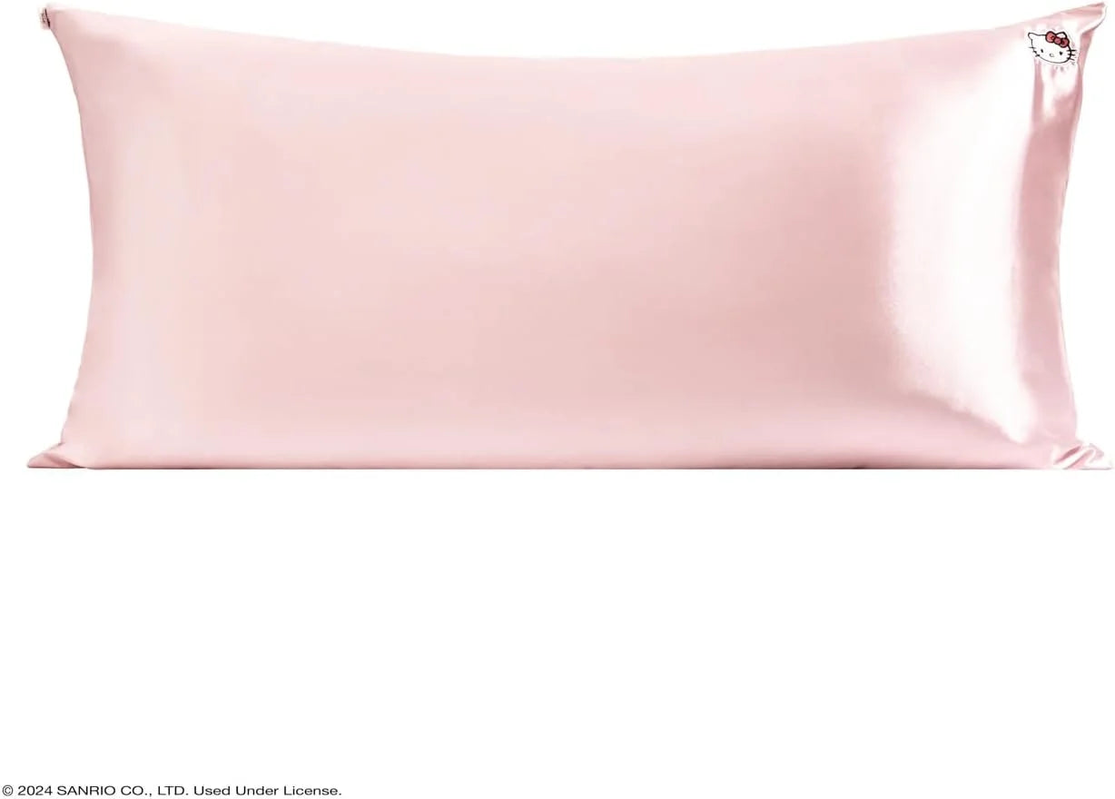Lisa Frank x Kitsch Satin Pillowcase, Size 19x36 - Rainbow Leopard