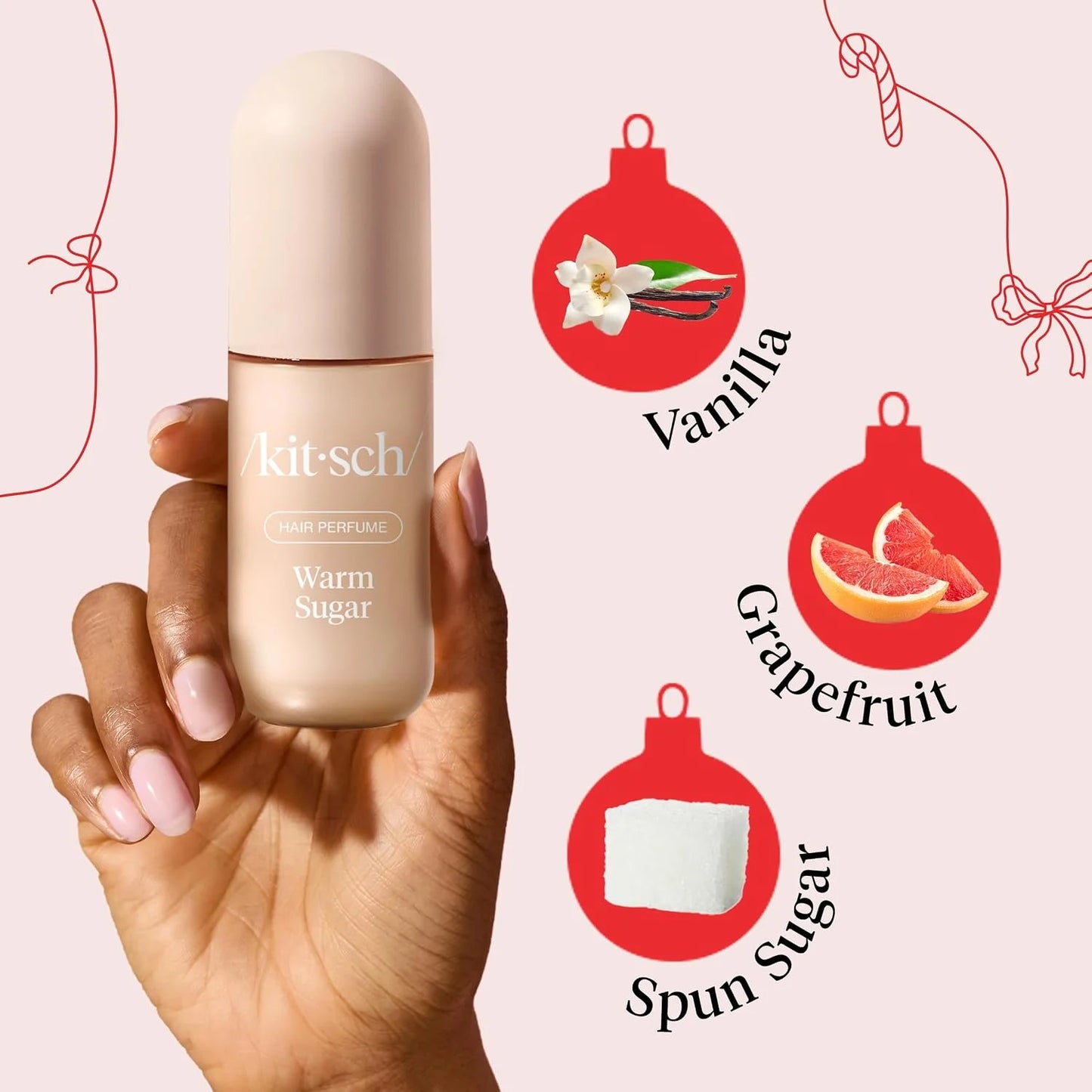 Kitsch Hair Perfume for Women – Hair Spray & Body Mist – Caramel Cream 50mL