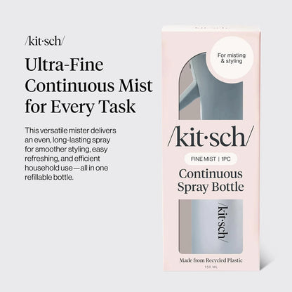 Kitsch Continuous Spray Bottle for Hair – Sheer Violet, 150ml