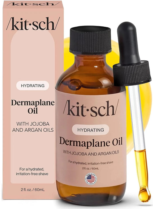 Kitsch Dermaplane Face Oil with Jojoba Oil & Argan Oil - 2oz