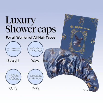 Kitsch x Harry Potter Microfiber Hair Towel Wrap for Women - Slytherin