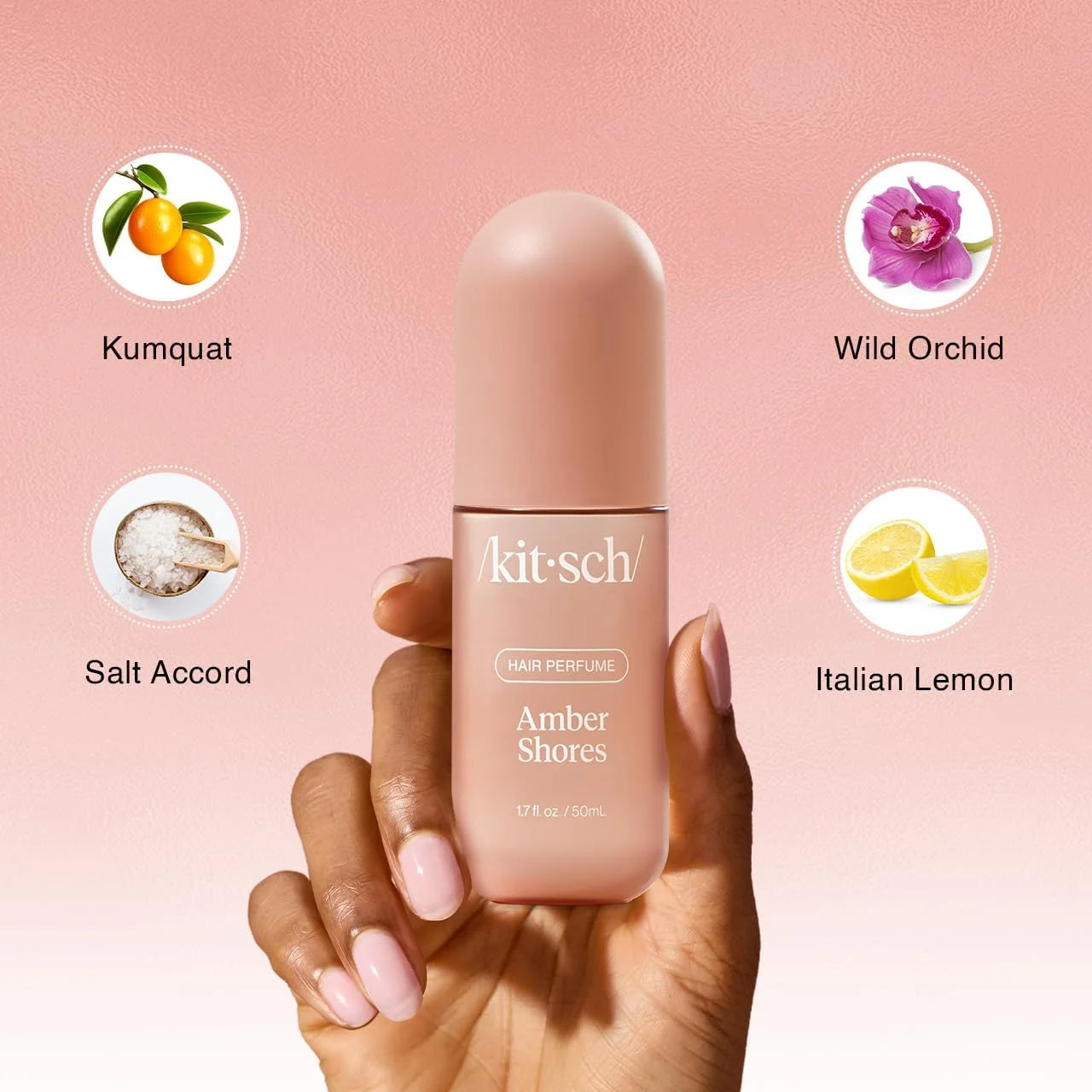 Kitsch Hair Perfume for Women – Hair Spray & Body Mist – Caramel Cream 50mL