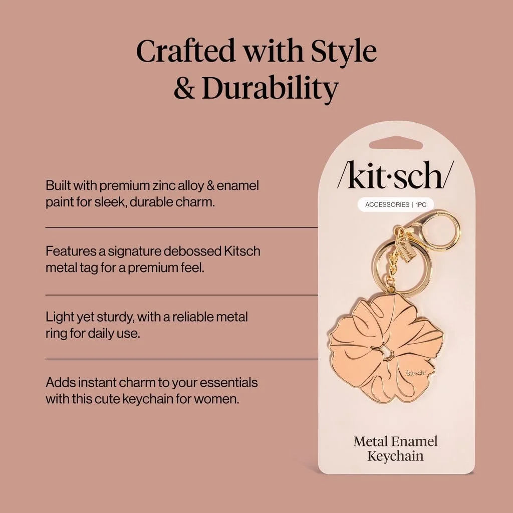Kitsch Cute Keychain For Car Keys – Bag Charm for Handbags - Hair Perfume