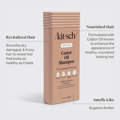 Kitsch Rice Water Shampoo and Conditioner Set for Hair Growth – Made in USA