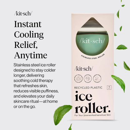 Kitsch Mini Ice Roller for Face Tool Set – Cooling Face Rollers - Blush