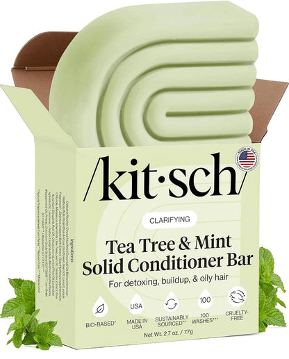 Kitsch Clarifying Tea Tree & Mint Conditioner Bar Soap - 3 oz