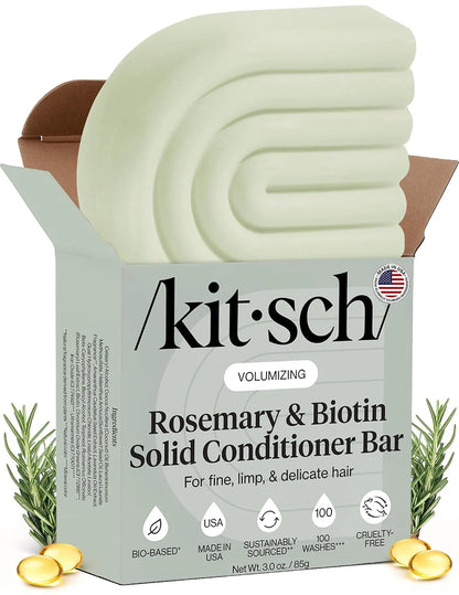 Kitsch Rosemary & Biotin Conditioner Bar Soap for Hair Growth - 3 oz