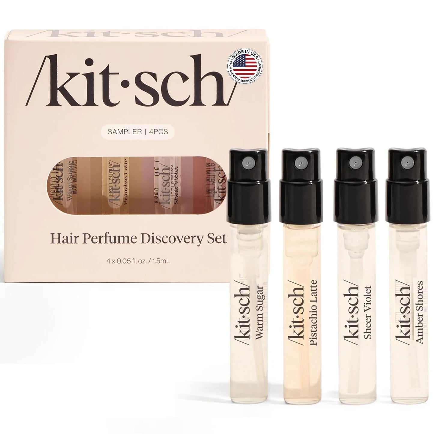 Kitsch Hair Perfume for Women – Hair Spray & Body Mist – Caramel Cream 50mL