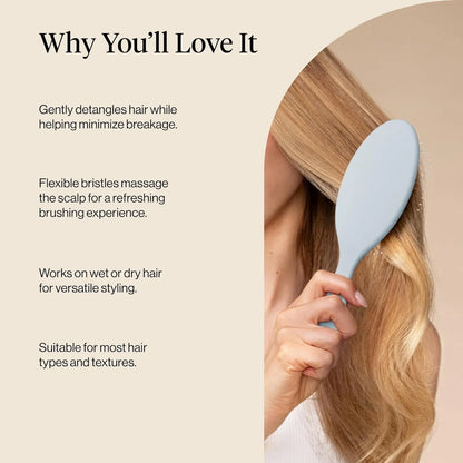 Kitsch Wet Dry Brush Detangler – Hair Brush for Women - Terracotta