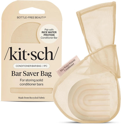 Kitsch Soap Saver Bag – Patented Mesh Bag Soap Holder with Tag Identifier