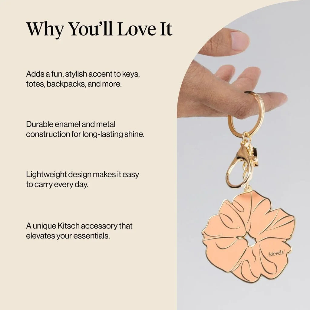 Kitsch Cute Keychain For Car Keys – Bag Charm for Handbags - Hair Perfume