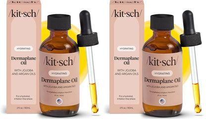 Kitsch Dermaplane Face Oil with Jojoba Oil & Argan Oil - 2oz