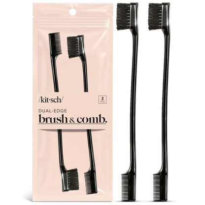 Kitsch Slick Back Hair Brush – Slick Back Brush for Styling