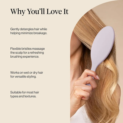 Kitsch Wet Dry Brush Detangler – Hair Brush for Women - Terracotta
