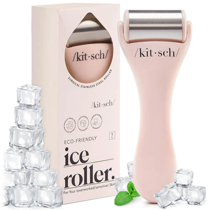 Kitsch Mini Ice Roller for Face Tool Set – Cooling Face Rollers - Blush