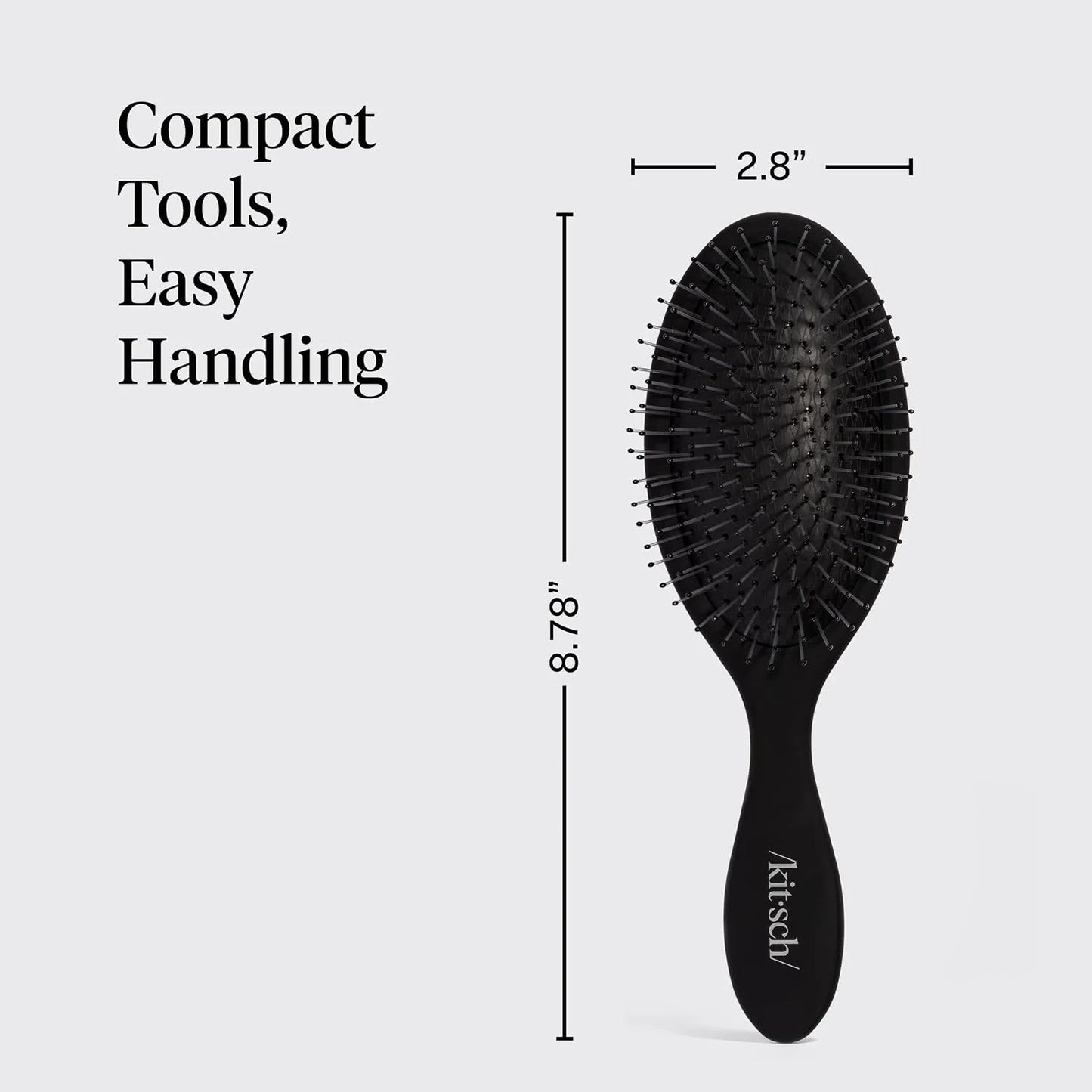 Kitsch Wet Dry Brush Detangler – Hair Brush for Women - Terracotta