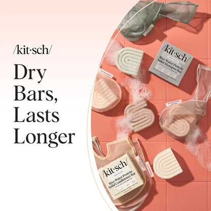 Kitsch Soap Saver Bag – Patented Mesh Bag Soap Holder with Tag Identifier