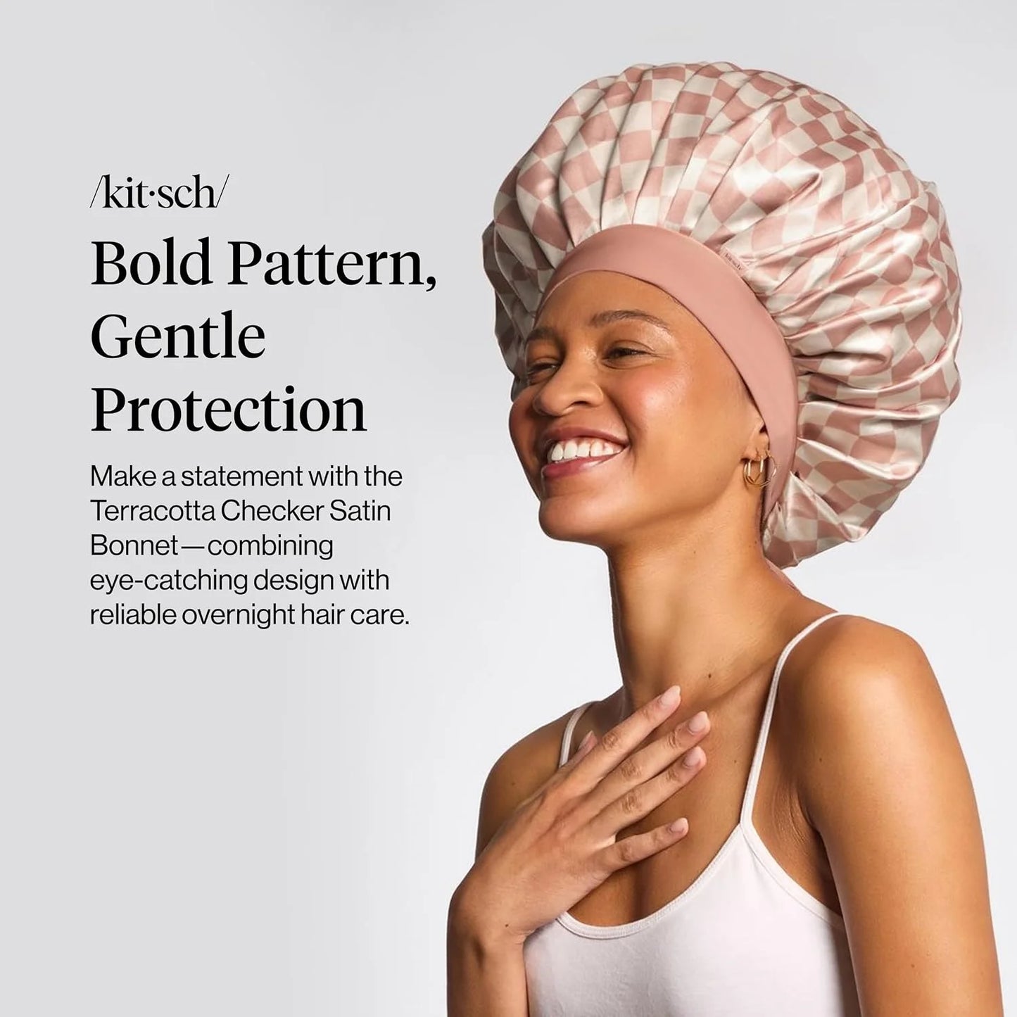 Kitsch XL Satin Bonnet for Sleeping - Aura