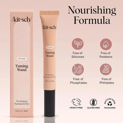 Kitsch Hair Taming Wand – With Biotin, Aloe & Vitamin E - 18mL