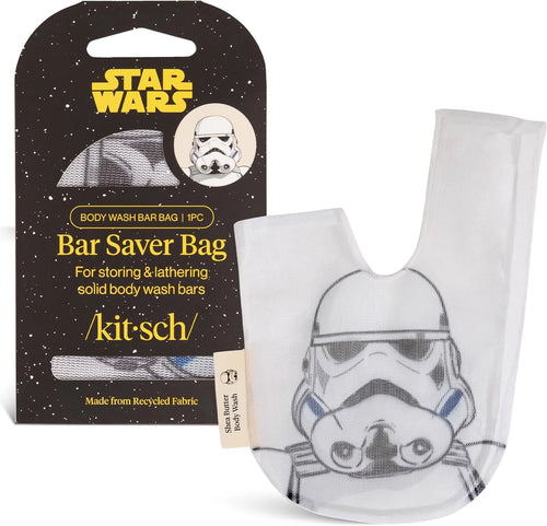 Kitsch x Star Wars Stormtrooper Soap Saver Bag – Mesh Bag Soap Holder