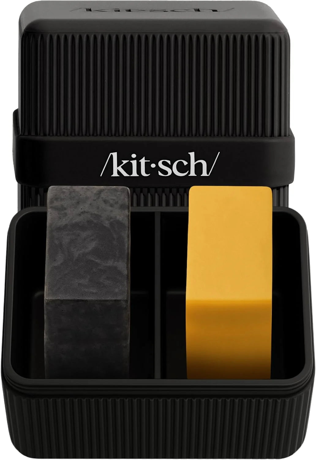 Kitsch 4-Compartment Travel Soap Case – TSA-Approved Bar Soap Holder