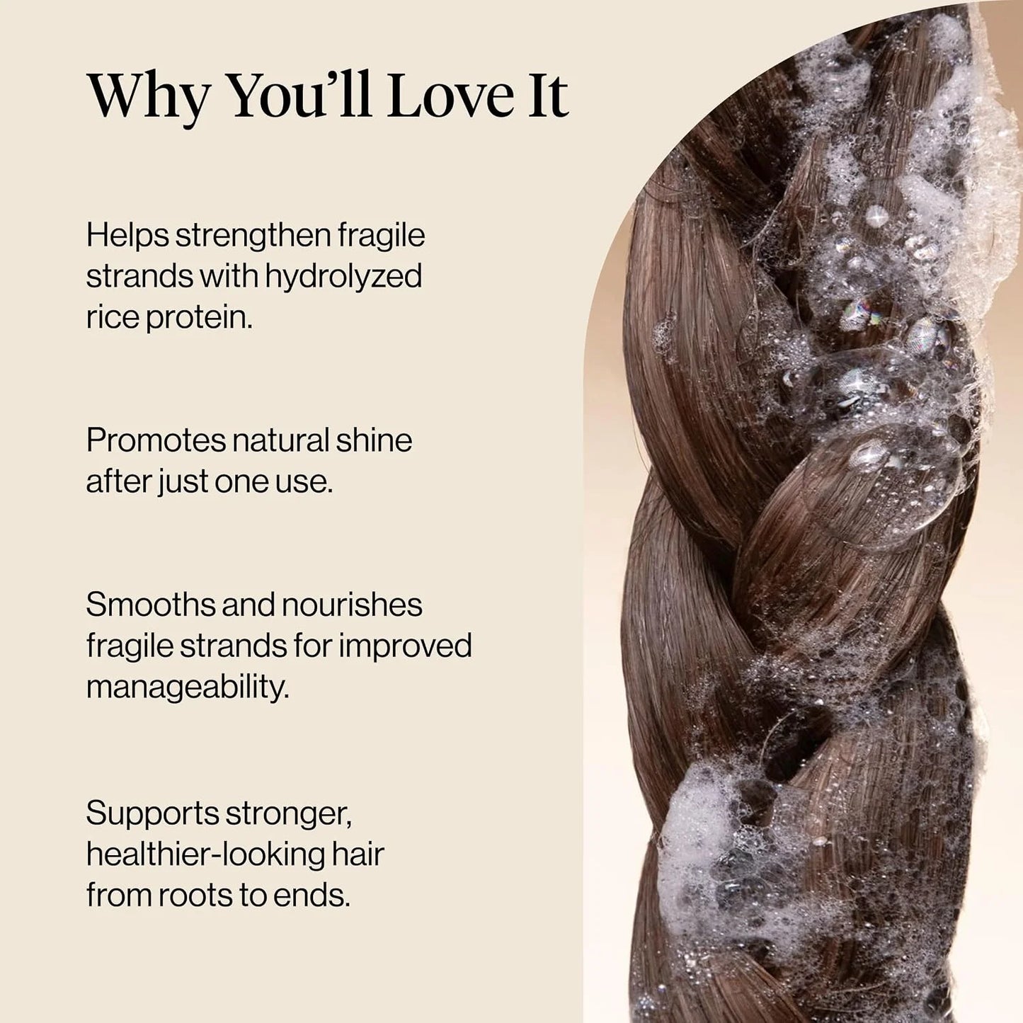 Kitsch Rice Water Shampoo and Conditioner Set for Hair Growth – Made in USA