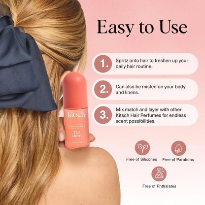 Kitsch Hair Perfume for Women – Hair Spray & Body Mist – Caramel Cream 50mL