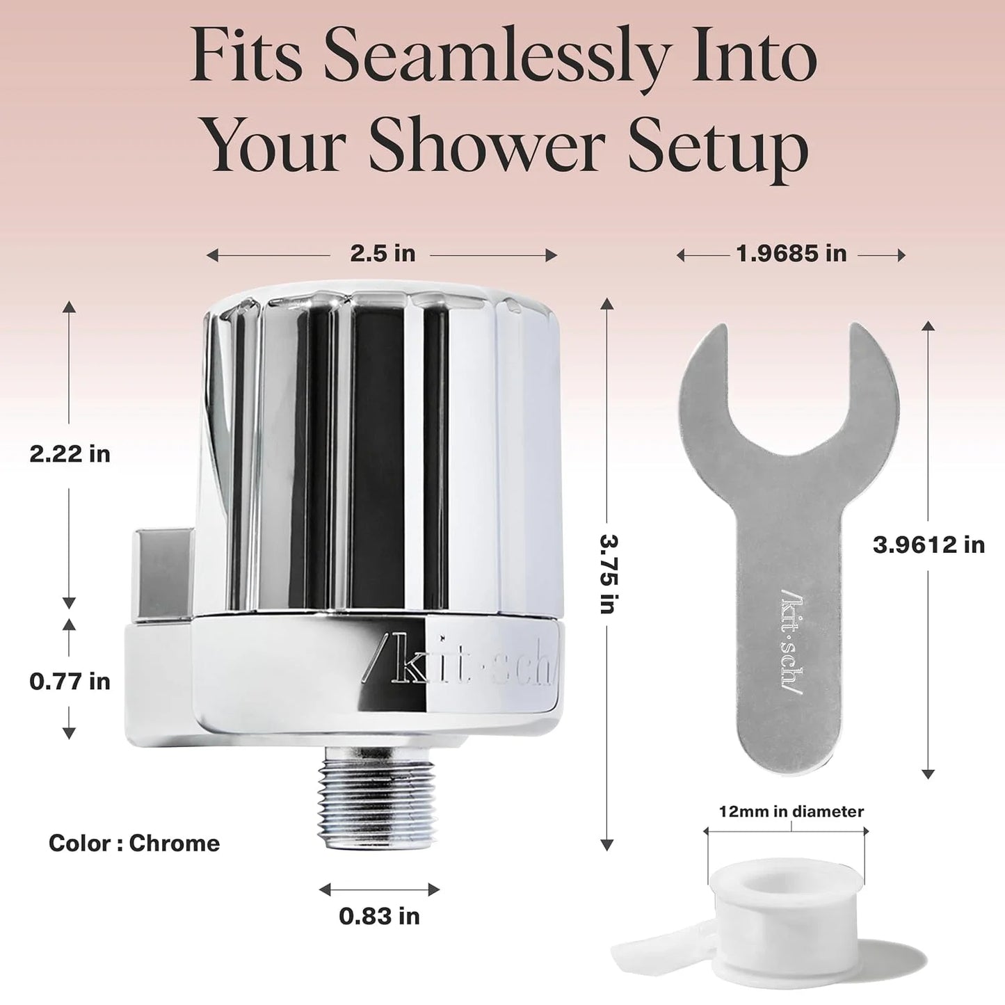 Kitsch Shower Filter Replacement Cartridge - 1 pc