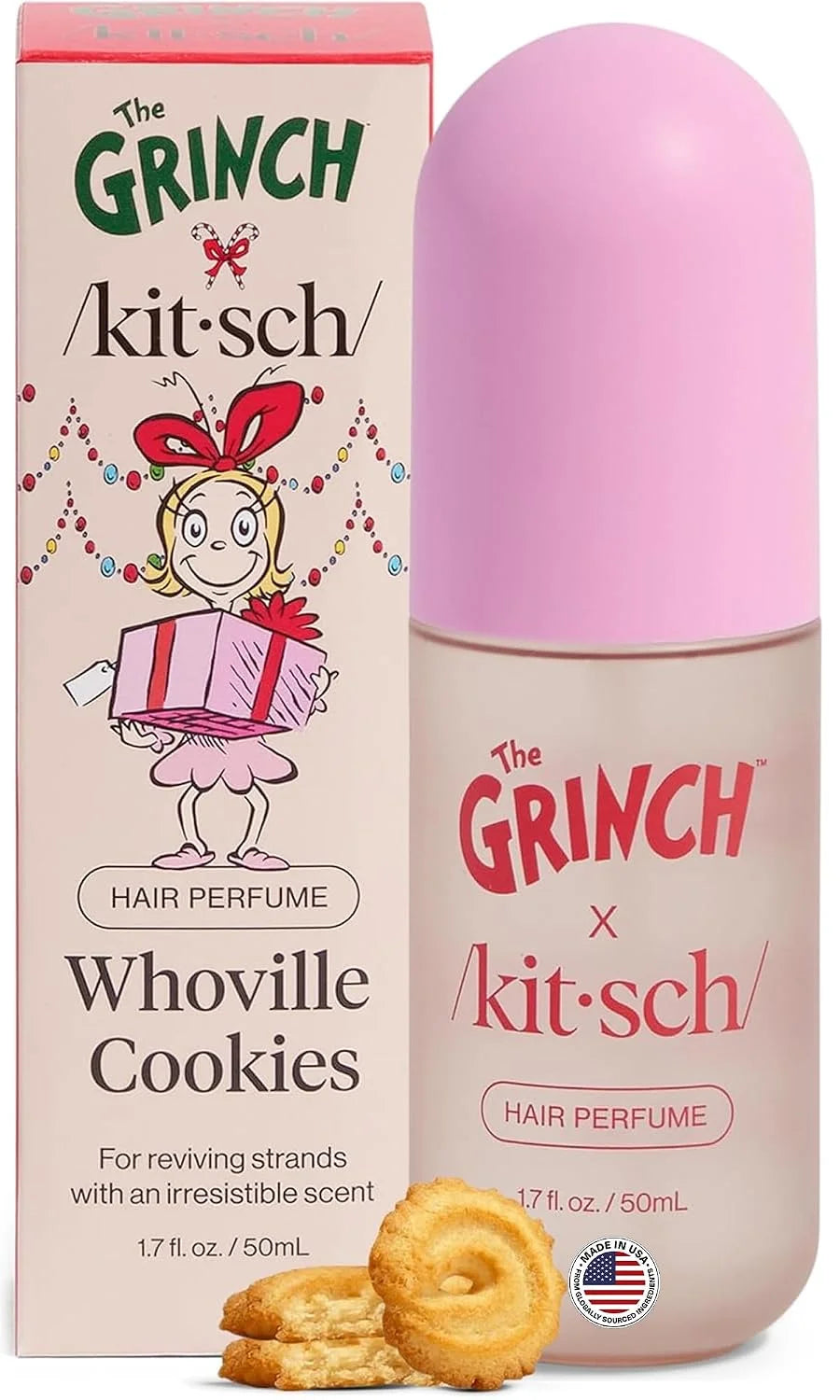 Kitsch Hair Perfume for Women – Hair Spray & Body Mist – Caramel Cream 50mL