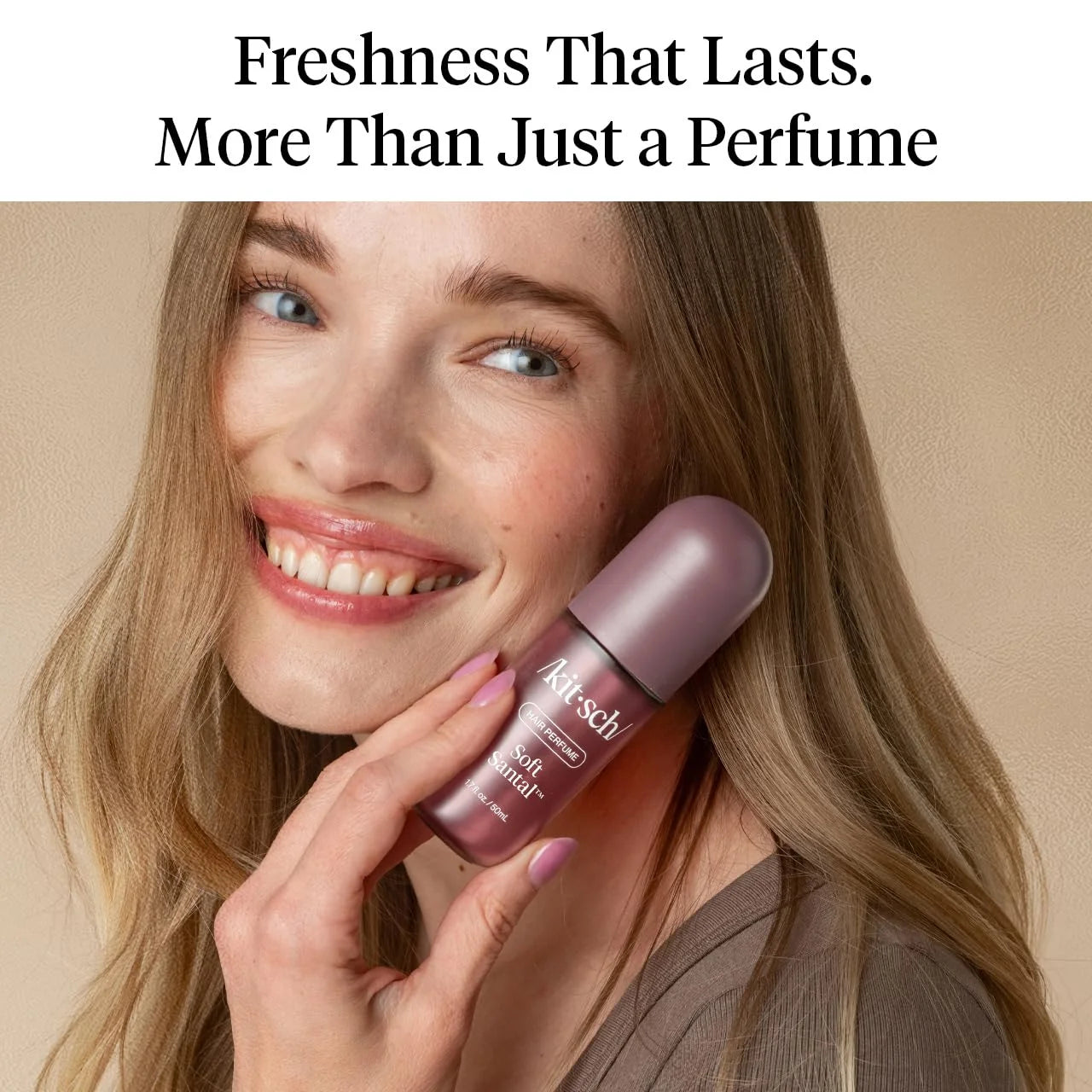 Kitsch Hair Perfume for Women – Hair Spray & Body Mist – Caramel Cream 50mL