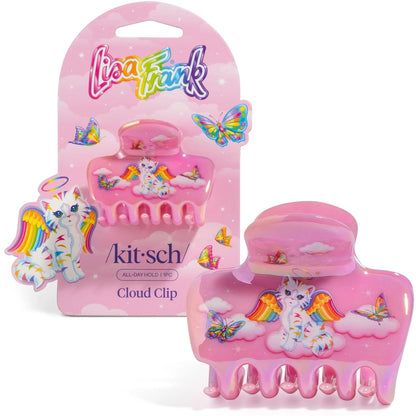 Kitsch Plastic Puffy Claw Clip - Hair Accessories For Women- Chocolate, 1pc